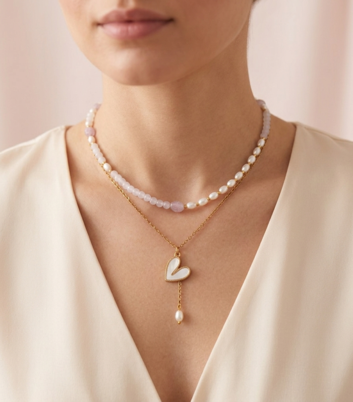 Sweetheart Pendant Necklace Aazuvi